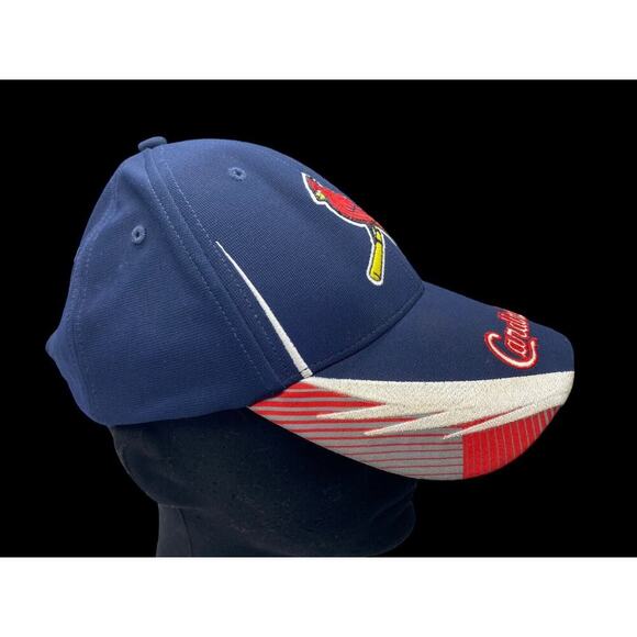 St Louis Cardinals Hat Youth Shark Tooth Wings Look Baseball Hat Ball Cap '47 - Picture 3 of 9
